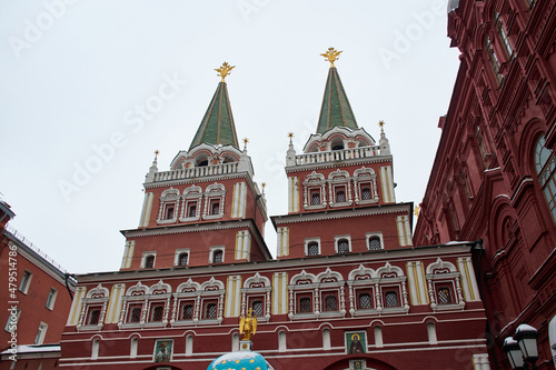 Resurrection Gate in Moscow, Russia photo