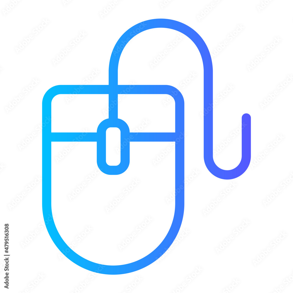 mouse gradient icon mouse gradient icon