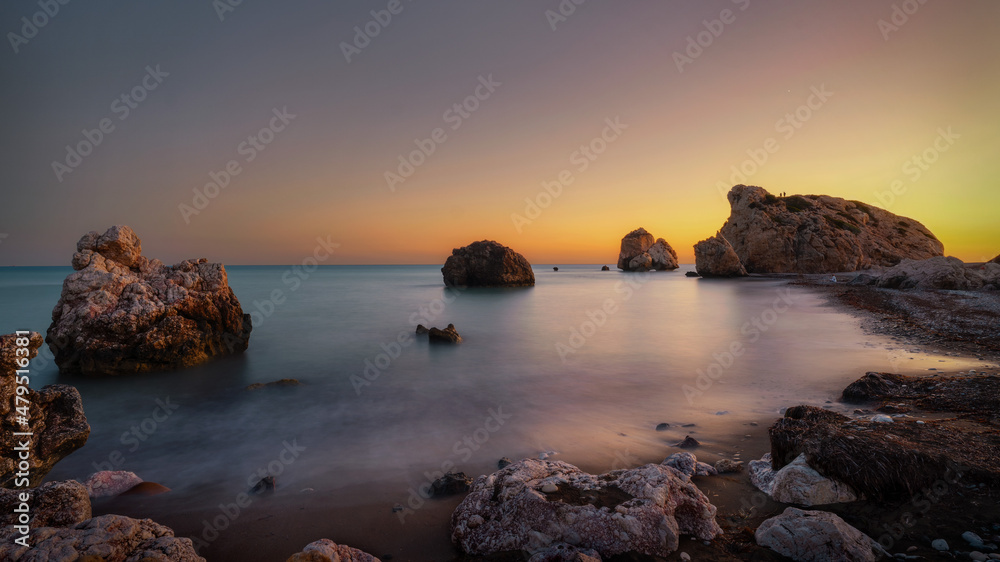 Aphrodite's Beach in southern Cyprus