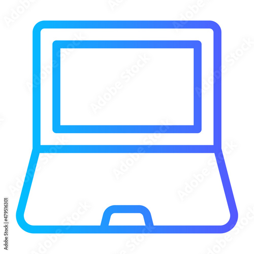 laptop gradient icon