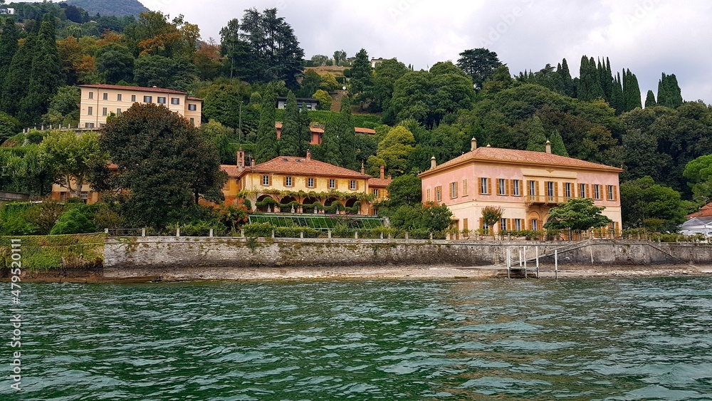 villa on como lake, italy