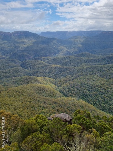 Blue Mountains national park in New South Wales in summer 2022