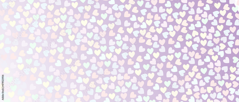 hearts on multi-colors background. Romantic, St Valentines day concept hearts on multi-colors background. Romantic, St Valentines day concept