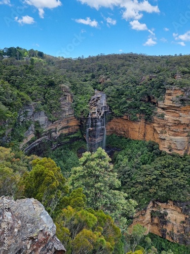 Photography Blue Mountains on the sunny day in Australia