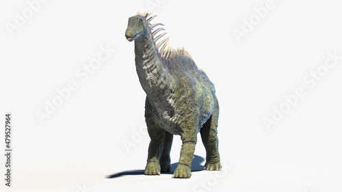 3d rendered illustration of an Amargasaurus