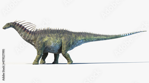 3d rendered illustration of an Amargasaurus