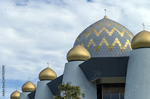 Malaysia, State of Sabah, Kota Kinabalu, the city mosque