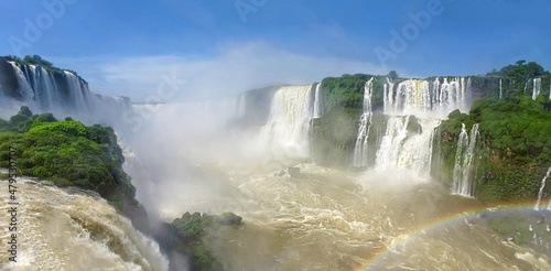 Papier peint Part of The Iguazu Falls