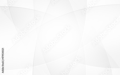 Abstract geometric white and gray curve line gradient Background. with space for concept design Technology and modern.
