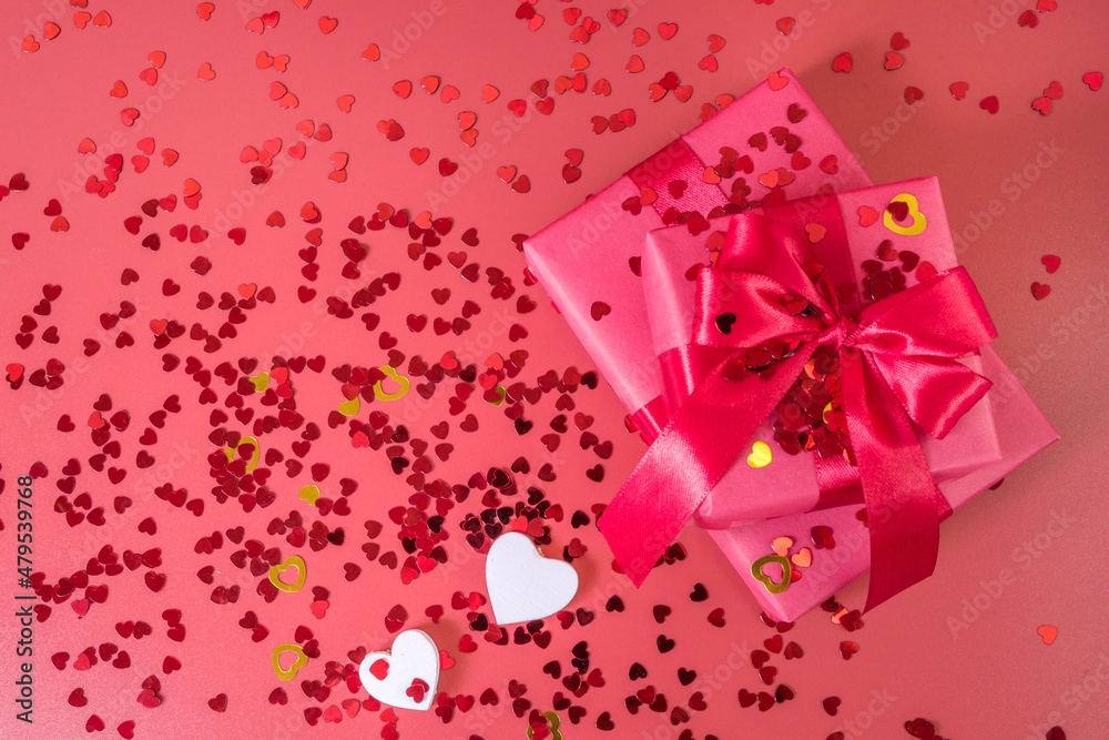 Glazed heart shaped cookies for Valentine's day - delicious homemade natural organic pastry, baking with love for Valentine's day, love concept Glazed heart shaped cookies for Valentine's day - delicious homemade natural organic pastry, baking with love for Valentine's day, love concept