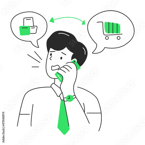 Business negotiations with suppliers