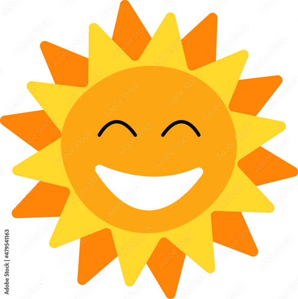 Smiling sun