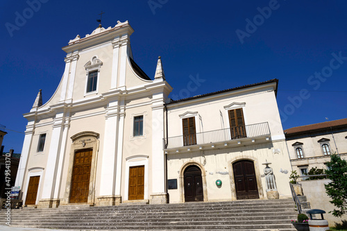 Raiano, historic city in Valle Peligna, Abruzzo, Italy photo