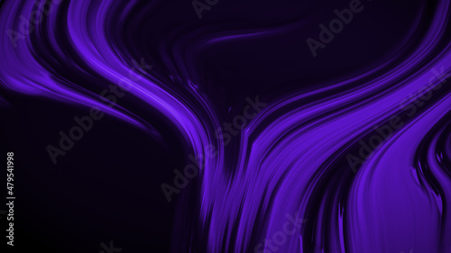 Abstract purple black background with waves luxury. 3d illustration, 3d rendering.