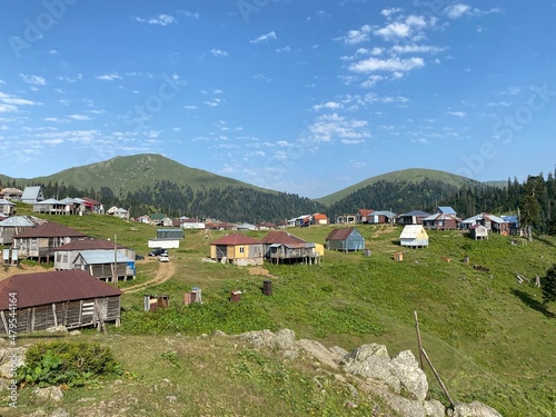 Bakhmaro village, one of the most beautiful mountain resorts of Georgia