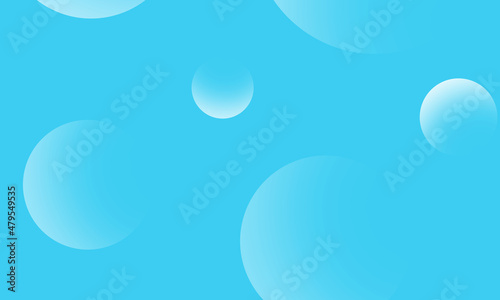 White circles gradient on blue abstract background. Modern graphic design element.