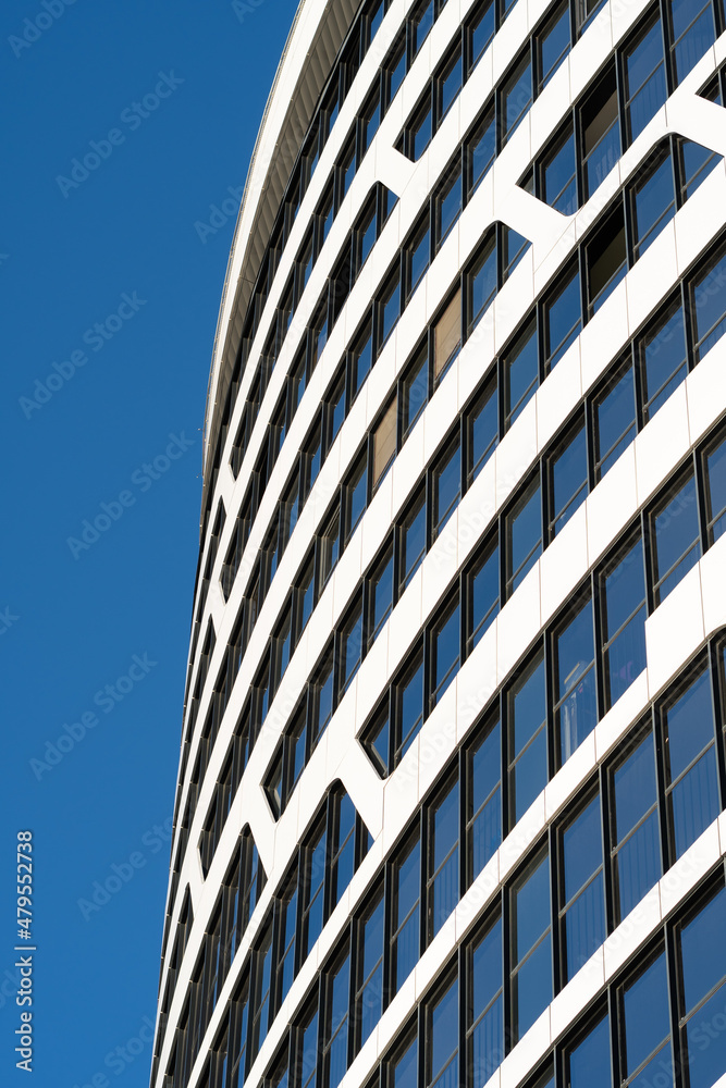 modern architecture. graphic windows on the business center. graphic drawing modern architecture. graphic windows on the business center. graphic drawing
