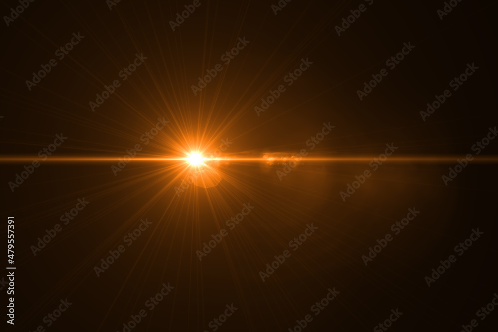 lens flare effect on black blackground lens flare effect on black blackground