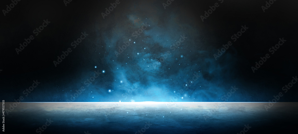 Pleasant Showcase Display Lighting Spotlight And Smoke Boldness Bizarre  with Light Steel Blue Colors Smoky Cloudy Background Wallpaper Fantasy  Concept For Product Display And Presentation Stock Illustration | Adobe  Stock