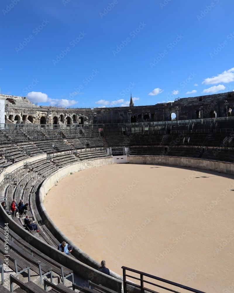 roman amphitheater in port city