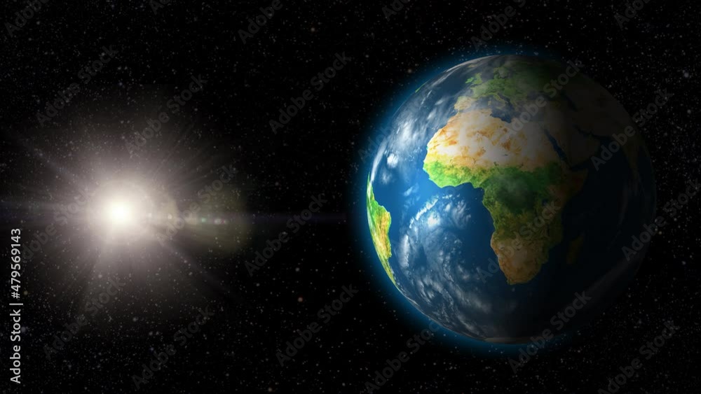 The planet earth is spinning in space. Elements of this image furnished by NASA The planet earth is spinning in space. Elements of this image furnished by NASA