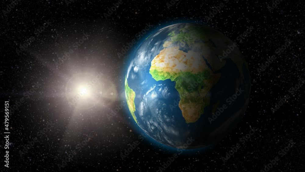 The planet earth is spinning in space. Elements of this image furnished by NASA The planet earth is spinning in space. Elements of this image furnished by NASA