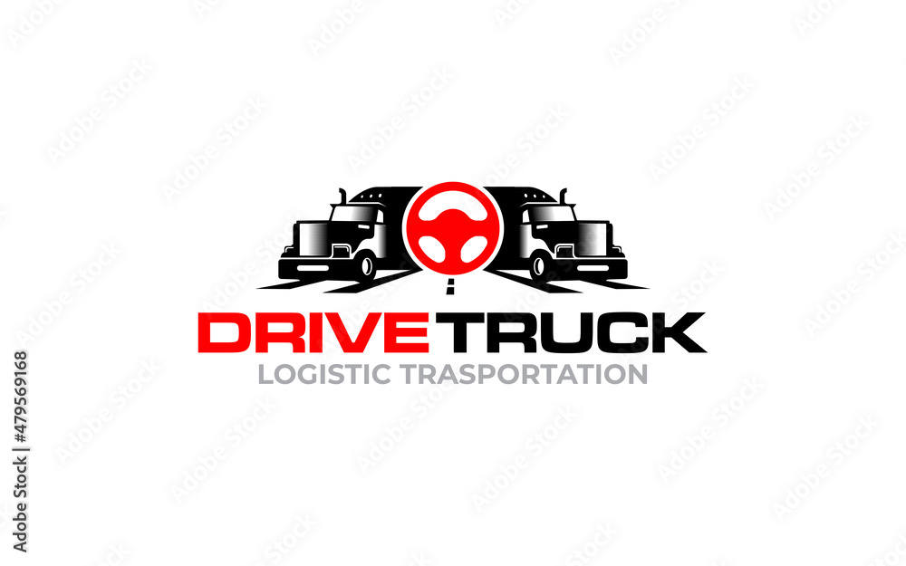 Illustration graphic vector of the best logistics and transportation logo design template