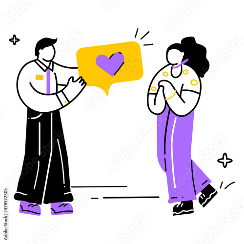 Woman getting best employee award