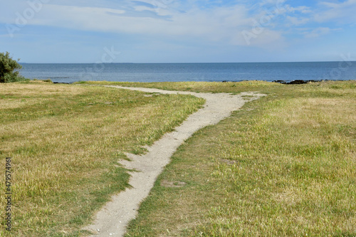 Sarzeau Penvins France - june 6 2021   beach