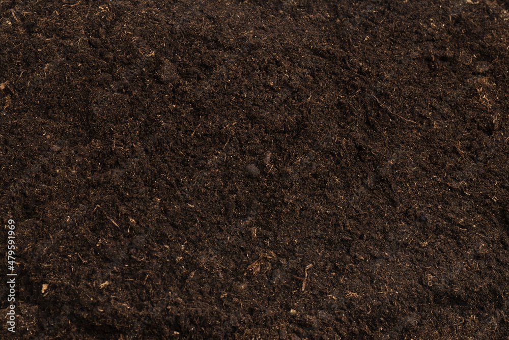 Soil for plant isolated on white background. Soil for plant isolated on white background.