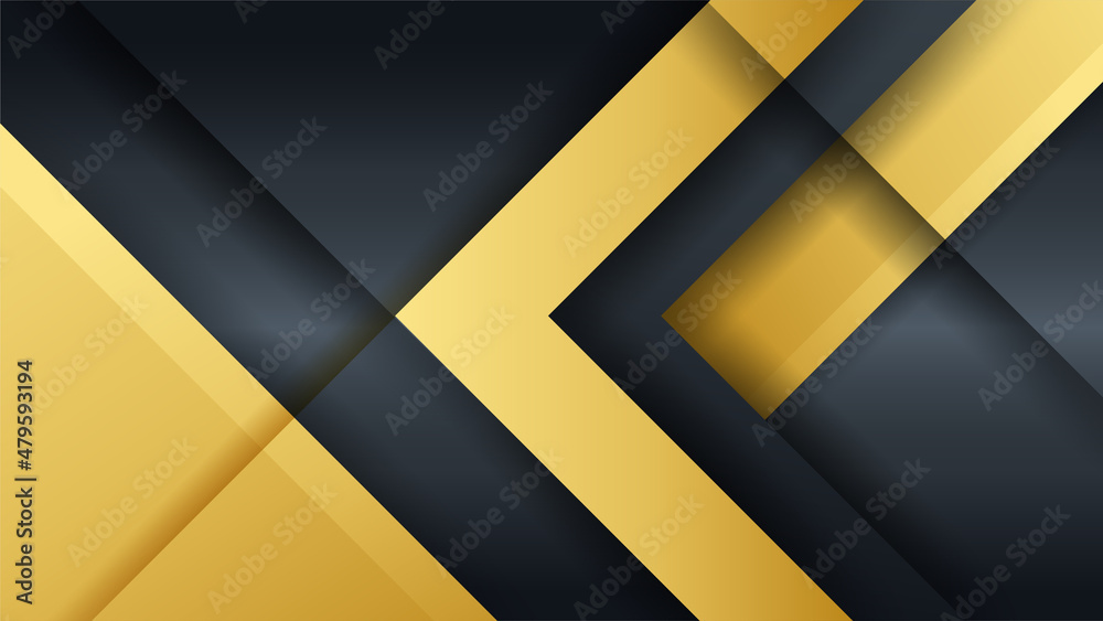 Black and shiny gold abstract background with modern luxury concept Black and shiny gold abstract background with modern luxury concept
