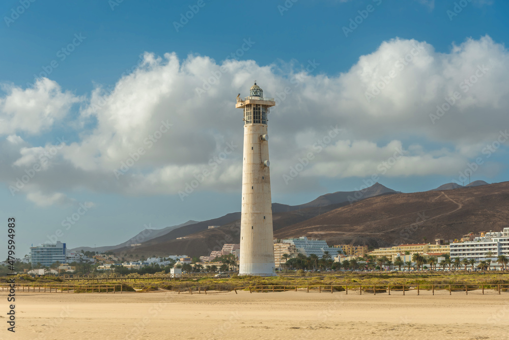 Lighthouse at Morro Jable, Fuertoventura 
