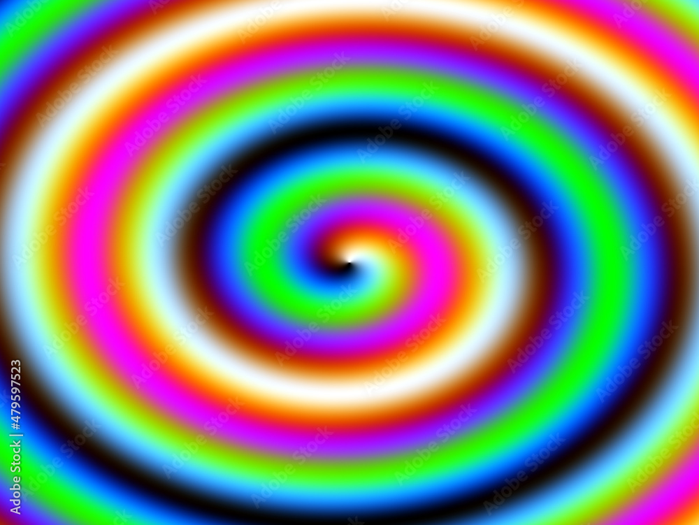 abstract colorful spiral abstract colorful spiral