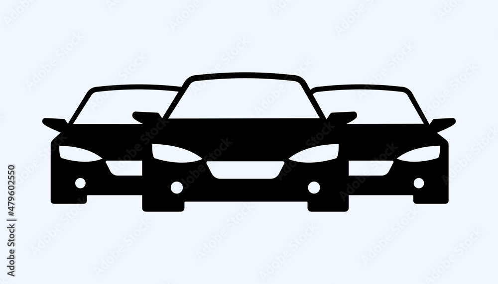Car icon. Transport icon. Vector line icon for Business and Advertising