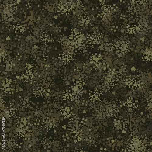 Seamless urban camouflage pattern. The flecktarn pattern background