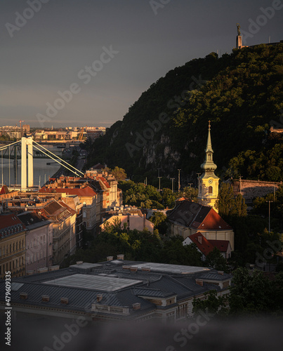 View on Elisabeth Bridge an...