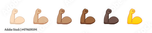 Foto Flexed biceps emoji