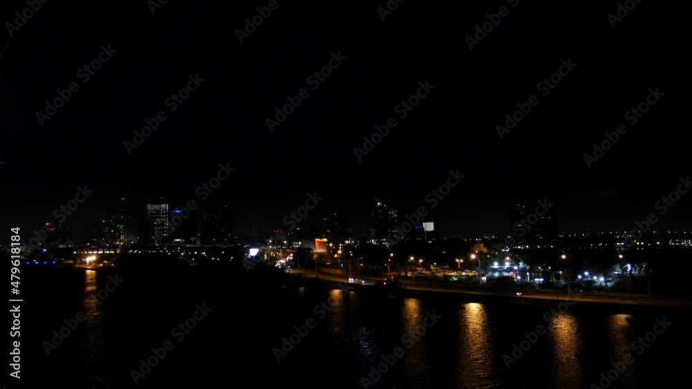 Time lapse of Miami Coast at daybreak Time lapse of Miami Coast at daybreak