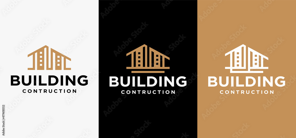 Building technology logo vector design template architech construction technology vector logo Architectural building logo vector design template real estate and building design logo Building technology logo vector design template architech construction technology vector logo Architectural building logo vector design template real estate and building design logo