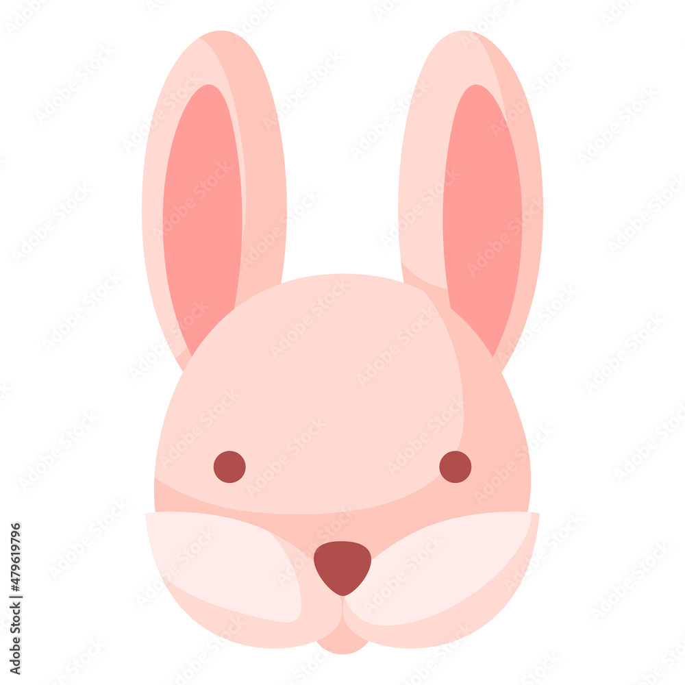 Cute Easter Bunny illustration. Cartoon rabbit character for design. Cute Easter Bunny illustration. Cartoon rabbit character for design.