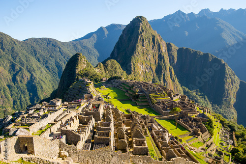 Machu Picchu in Peru - lost city of Incan Empire - Peru