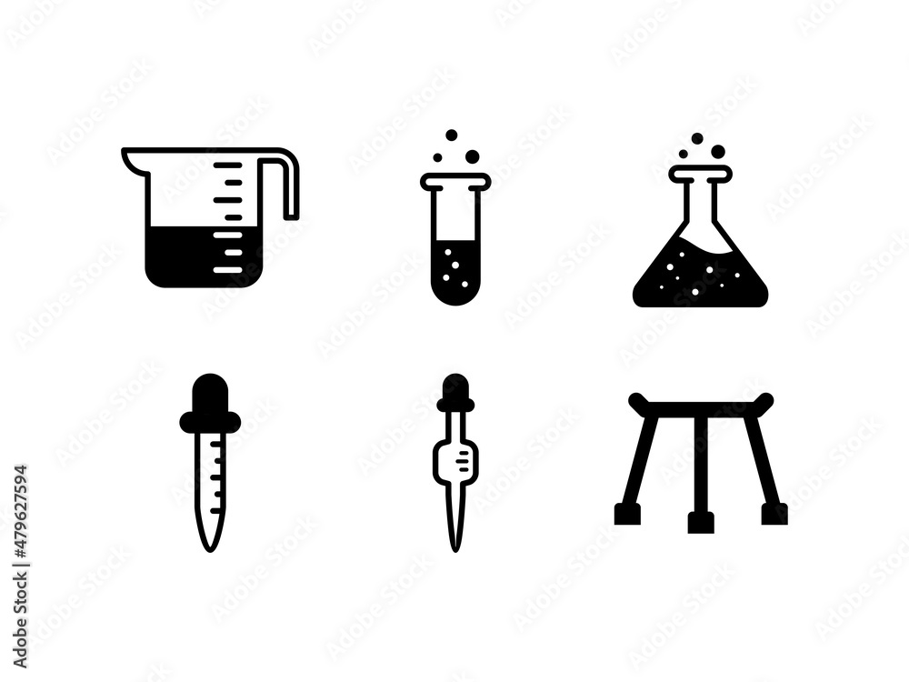 science and chemistry icon set glyph icon v1 science and chemistry icon set glyph icon v1