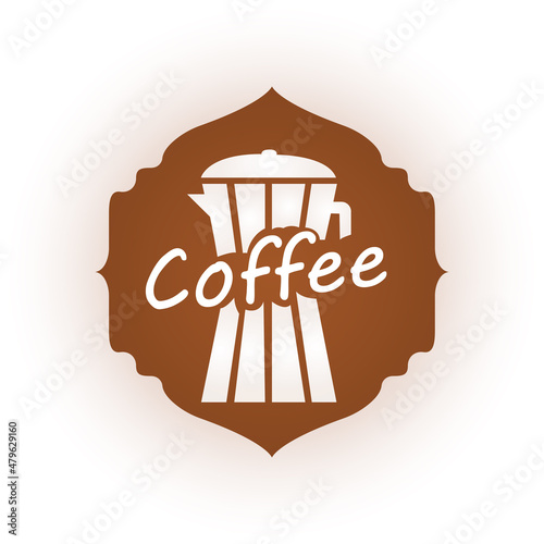 coffee icon, coffee symbol concept, vector illustration