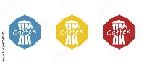 coffee icon, coffee symbol concept, vector illustration