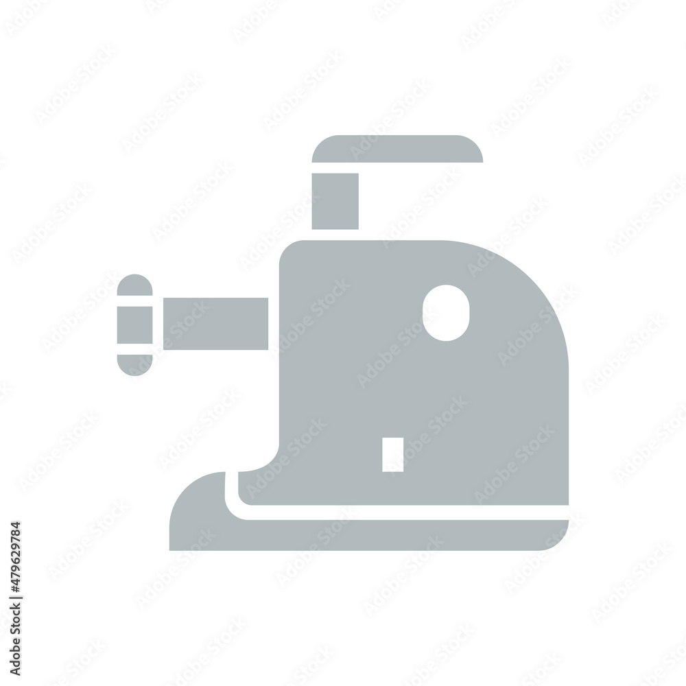 food processor icon on white background, vector illustration food processor icon on white background, vector illustration