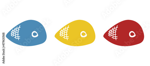 meat icon on a white background, vector illustration