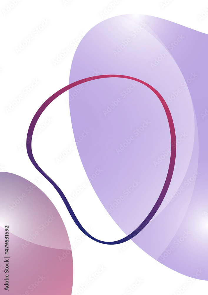 Dynamic colored shapes and lines. Gradient abstract banner with flowing shapes. Template for logo, flyer, presentation design. Vector Dynamic colored shapes and lines. Gradient abstract banner with flowing shapes. Template for logo, flyer, presentation design. Vector