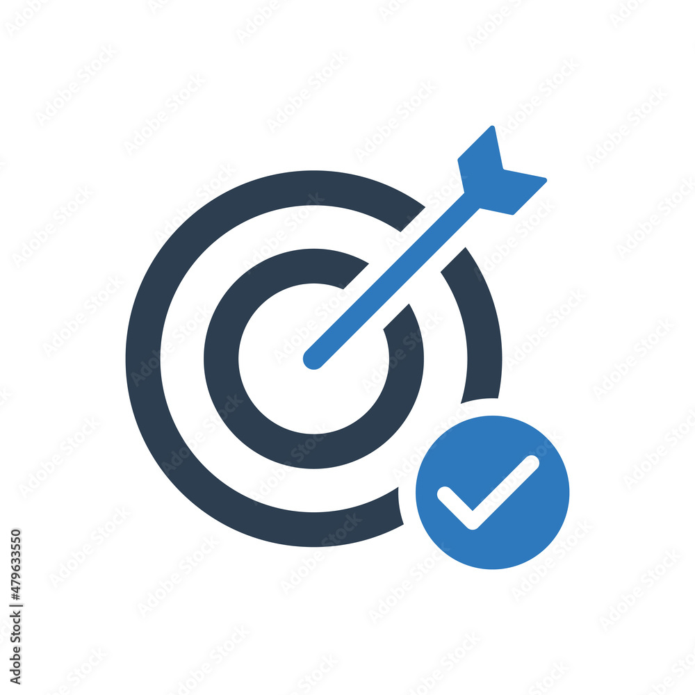 target icon - Goal and targeting icon - dartboard icon target icon - Goal and targeting icon - dartboard icon