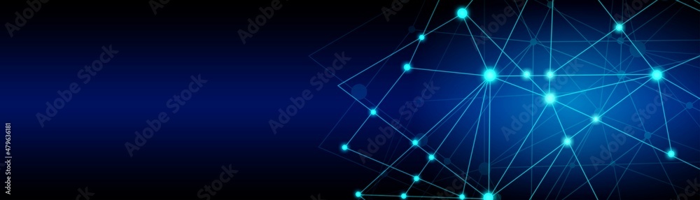 Abstract neon technology background. A texture made of dots, lines, and circles. The Constellation design. Glowing stars. The Milky Way. Open space. Vector Illustration Abstract neon technology background. A texture made of dots, lines, and circles. The Constellation design. Glowing stars. The Milky Way. Open space. Vector Illustration