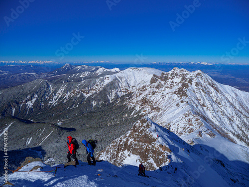 冬の八ヶ岳連峰 © 孝実 藤生